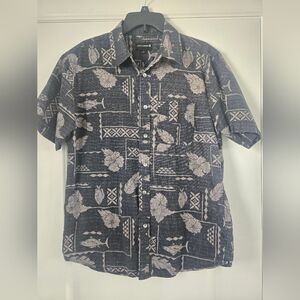 Ocean Current Short-Sleeve Button-Down